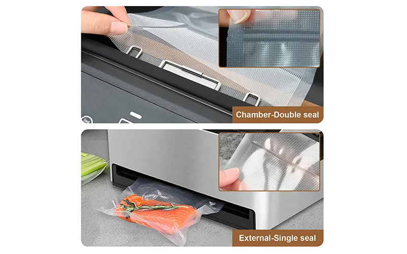 Scelleuse sous vide pour cuisine commerciale