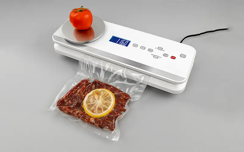 Scelleuse sous vide avec fonction contenant