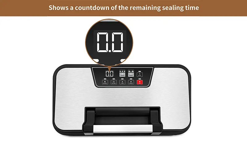 Scelleuse sous vide numérique