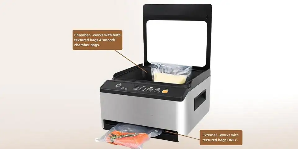 Scelleuse sous vide en vrac