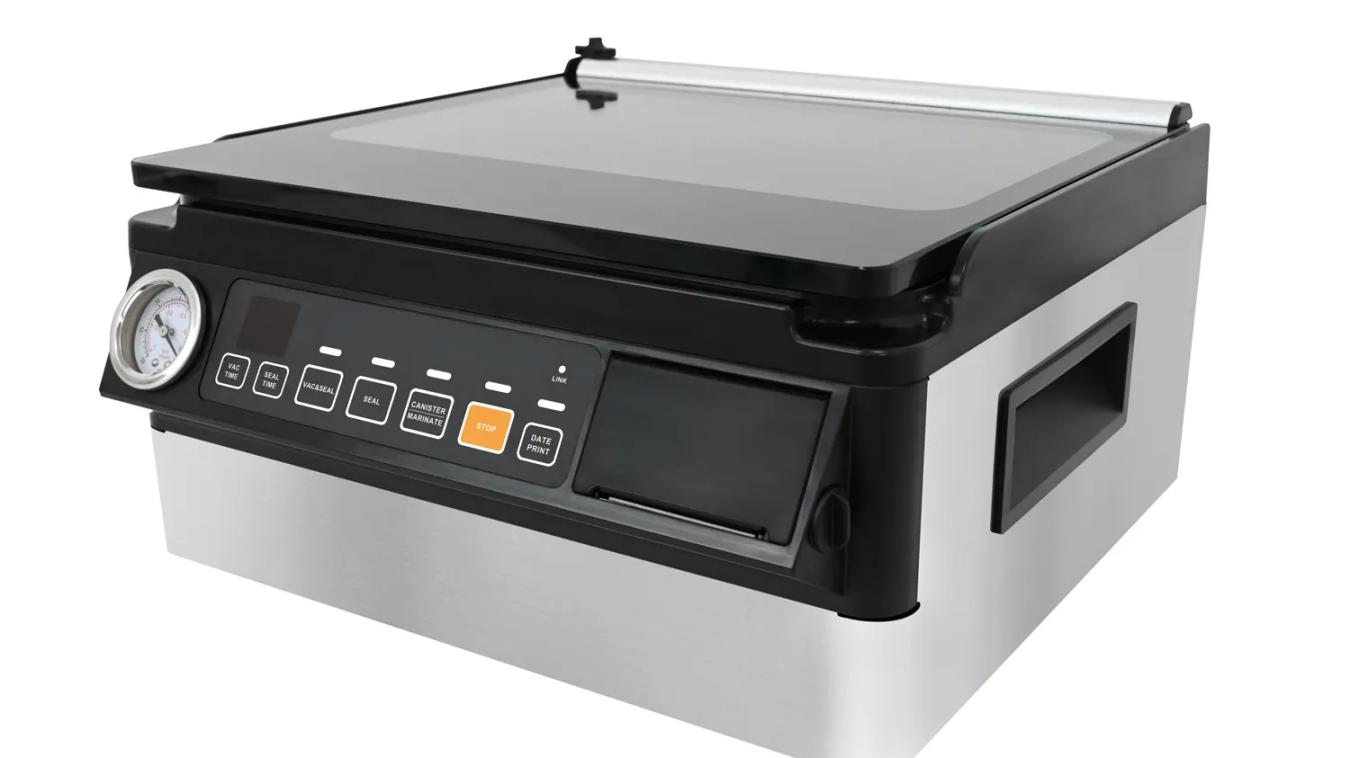 Scelleuse sous vide pour alimentation