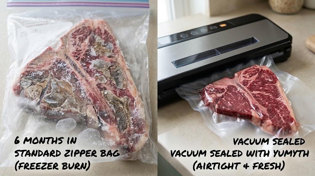 Scelleuse sous vide alimentaire